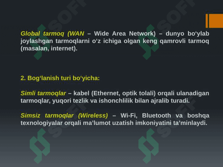 Kompyuter tarmoqlari 4