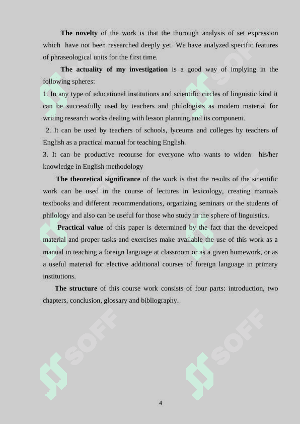 CRITERIA AND CLASSIFICATION OF SET EXPRESSION 4