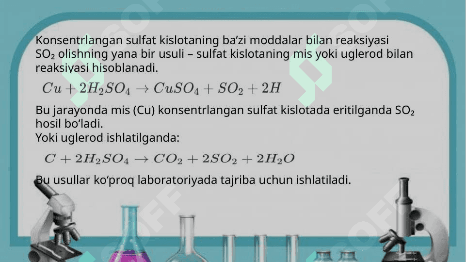 Oltingugurt (lV)oltingugurt ( Vl)oksidi olinishi va xossalari 6