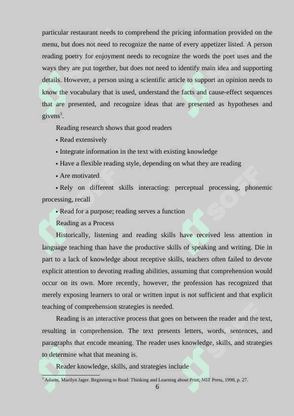 PSYHOLOGICAL FEATURES OF TEACHING ENGLISH LEXICA 6