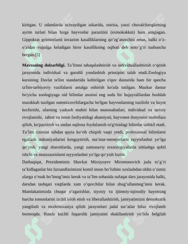 “KASALLIK KELTIRIB CHIQARUVCHI BIR HUJAYRALILAR” 4