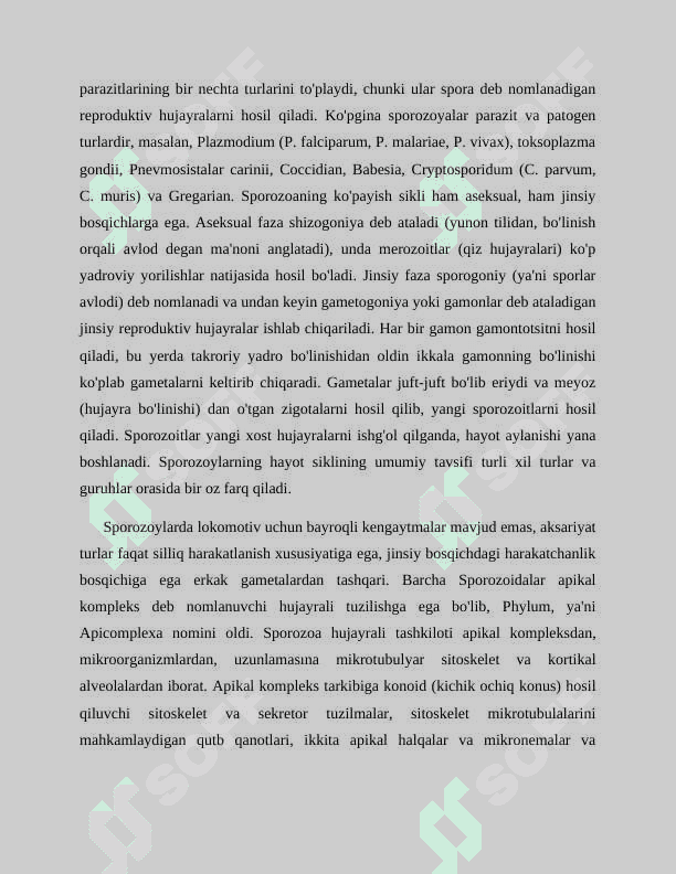 “KASALLIK KELTIRIB CHIQARUVCHI BIR HUJAYRALILAR” 7