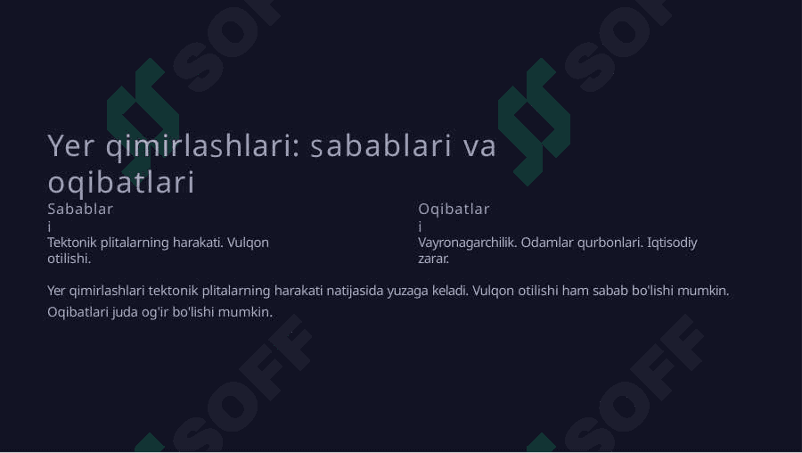 Tabiiy geologik va injenerlik geologik hodisalar va jarayonlar 2