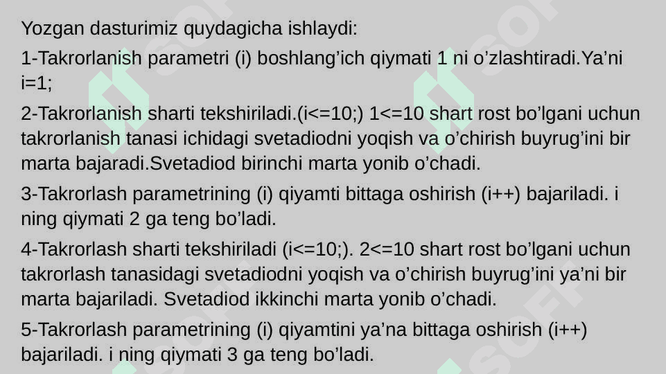 for takrorlash operatori haqida tushuncha 8