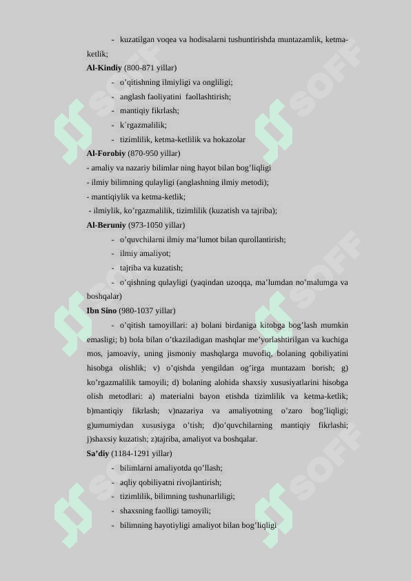 Ta’lim jarayonining qonuniyatlari, mazmuni, metodlari va tamoyillari 8
