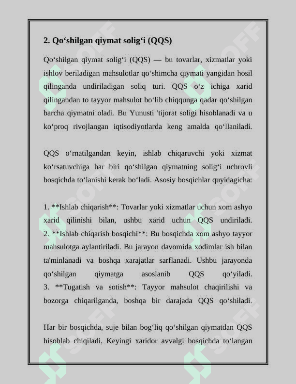 YURIDIK SHAHSLARDAN UNDIRILADGIGAN SOLIQLAR VA YIG'IMLAR TARKIBI 6