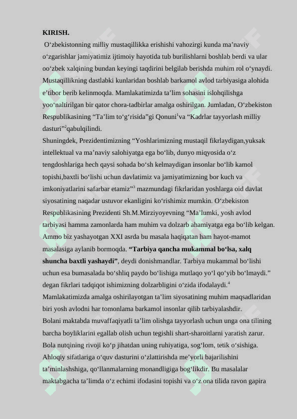 Savod o‘rgatish darslarida dam olish daqiqalarini tashkil etish 2