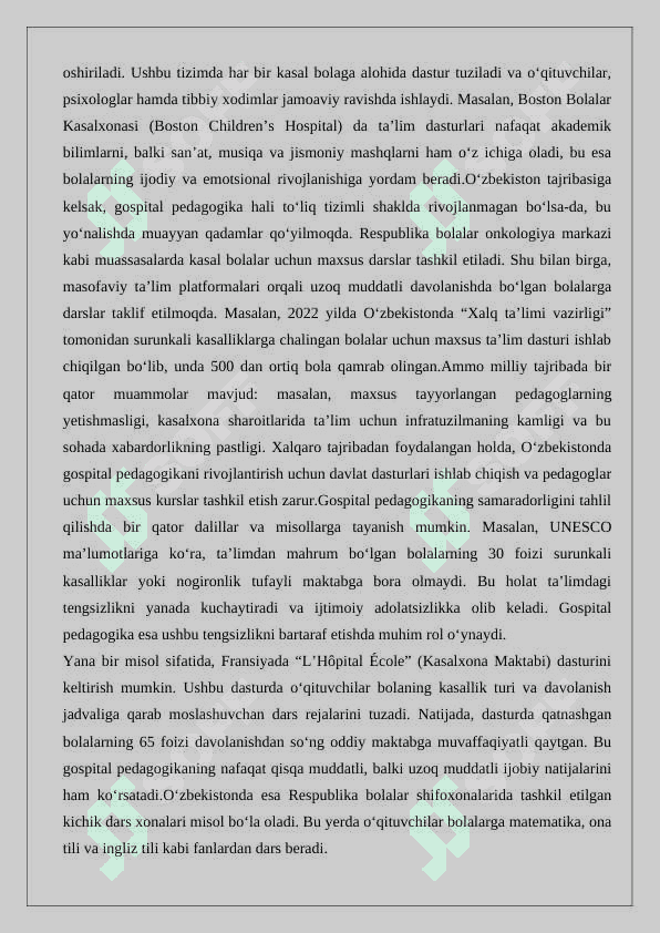 Gospital pedagogika fanining uslubiy asoslari 4