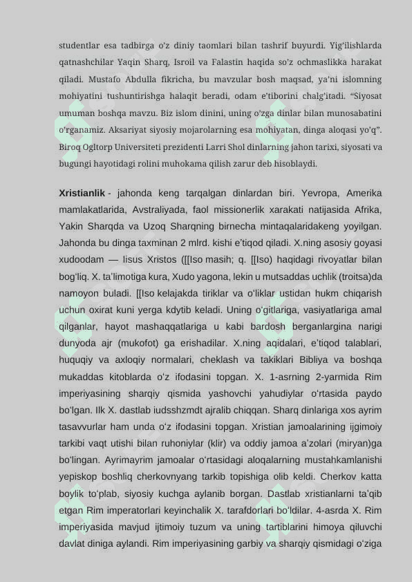 Xristianlik manbalari 3