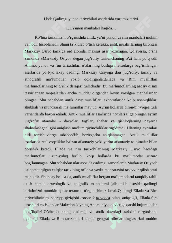 Geradotning “Tarix” asaridagi tarixiy geografik ma’lumotlarning ahamiyati 6