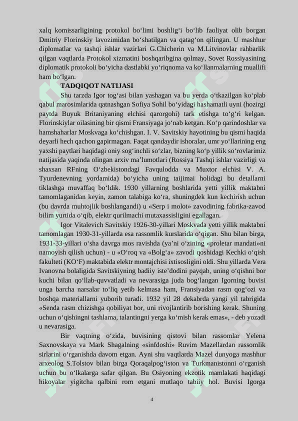 I.V.SAVITSKIY NOMIDAGI QORAQALPOG'ISTON DAVLAT SAN'AT MUZEYIGA SAYOHAT esse 4