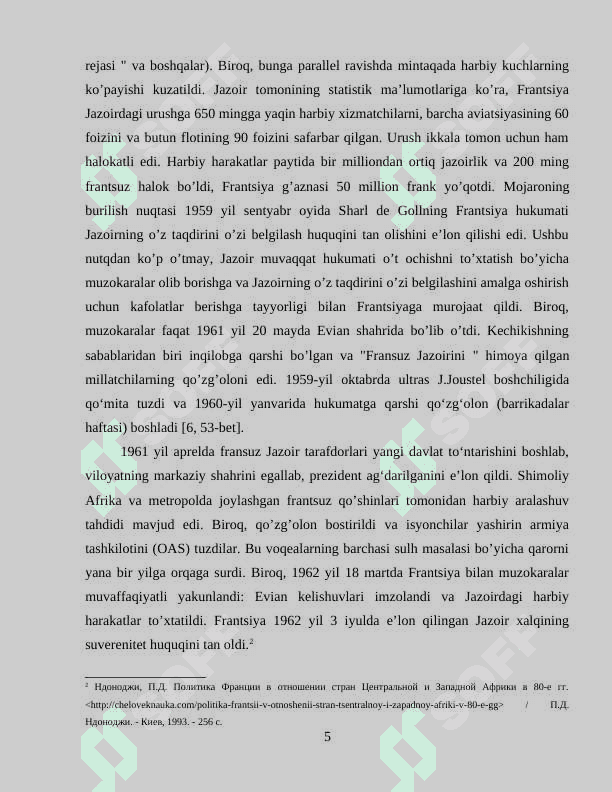 FRANSIYADA IV-RESPUBLIKANING TA’SIS ETILISHI (1946-1958) 5