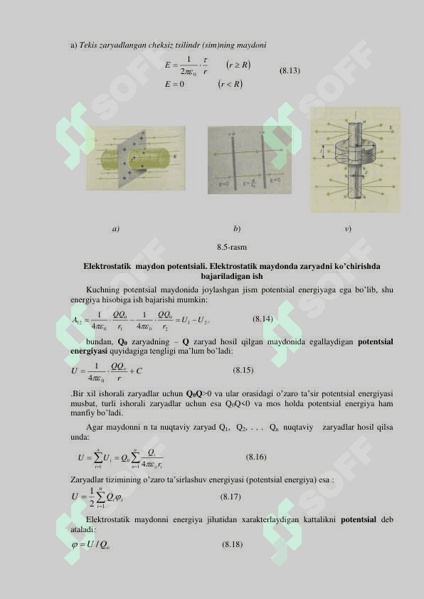 Elektrostatika. Elektr maydonida o‘tkazgichlar 7