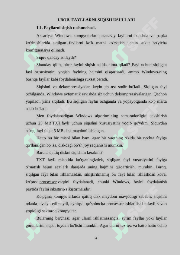 FAYLLARNI SIQISH VA SHIFRLASH USULLARI 4