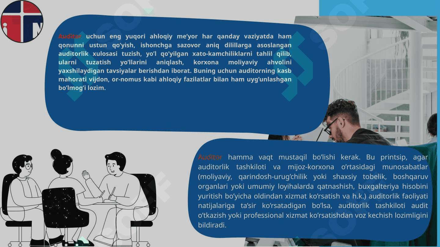ISHONCH BILDIRISH XIZMATLARI KELISHUVLARI VA AXLOQ KODEKSI 4