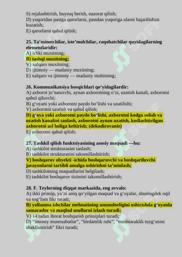 Menejment Amaliy fanlar 6