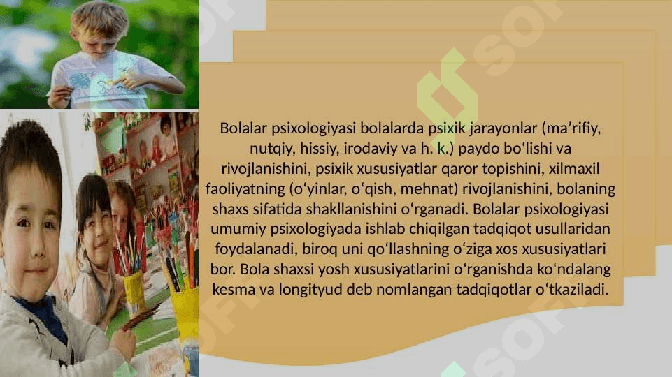 Bolaning psixologiyasini oziga xos jihatlari 3