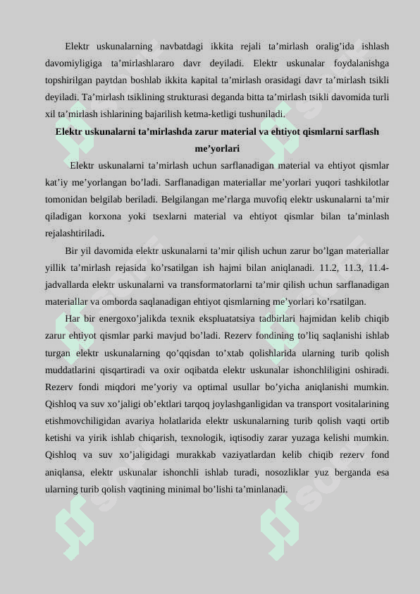 Elеktr uskunаlаrni tа’mirlаsh 3