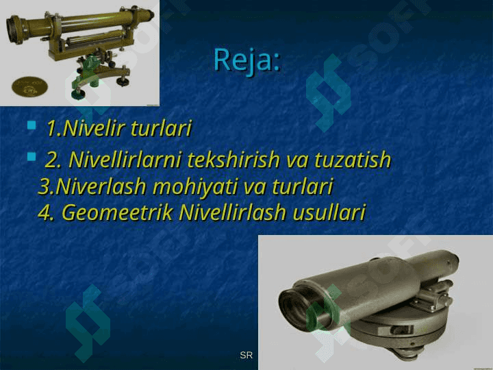 Maydonni kvadratlarga bo`lib nivelirlash 2