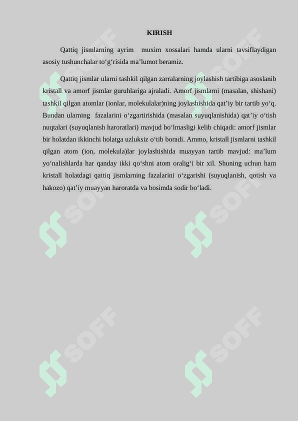Qattiq jismlarning magnitlanishi, Ferromagnitlar, Paramagnitiklar, Diamagnitiklar 3