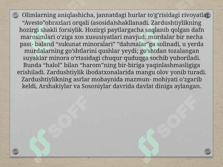 AVESTO” – Zardushtiylikning muqaddas kitobi sifatida 6