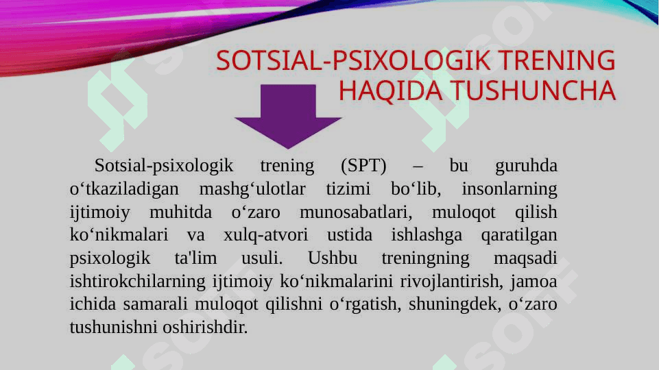 Psixologik trening haqida tushuncha 4
