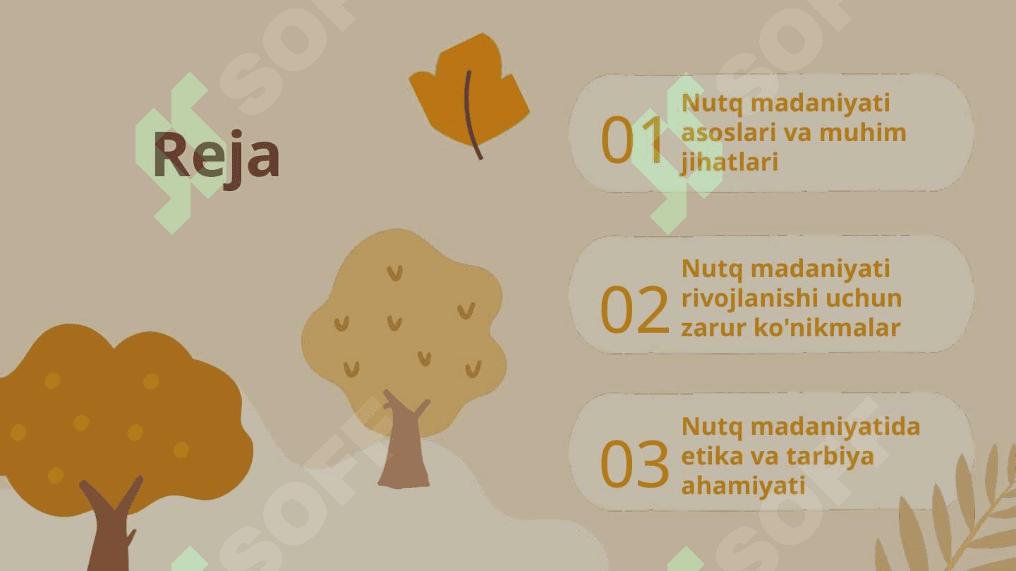 Nutq madaniyati egallashga qo'yiladigan talablar 2