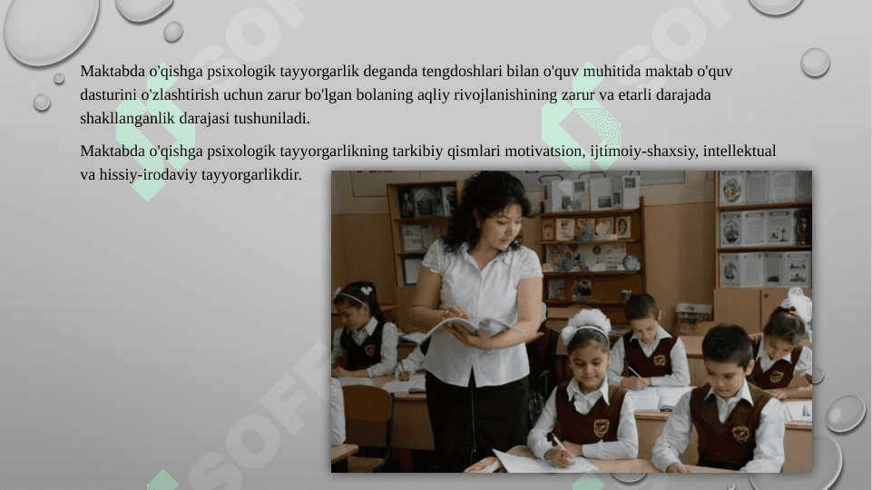 Bolaning maktabga psixologik tayyorgarligi 4