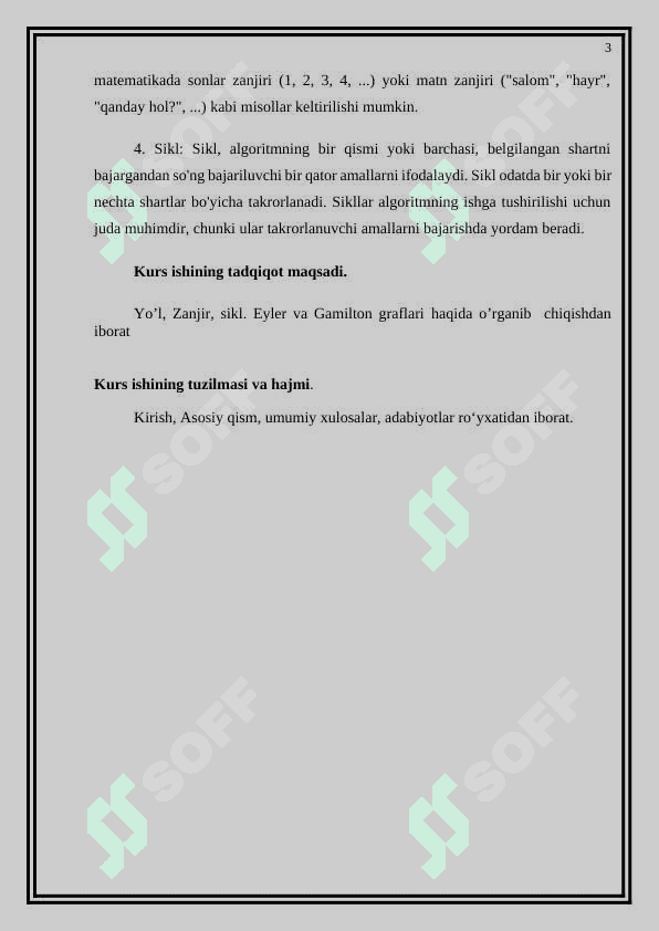 Kurs ishi Diskret tuzilmalar Graflar nazariyasining asosiy tushunchalari 3
