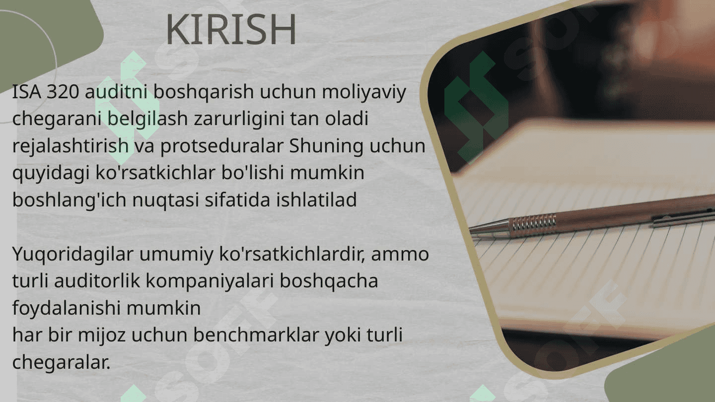 Audit riski Riskni Muxumlilikdarajasi  Analitik protseduralar pptx 3