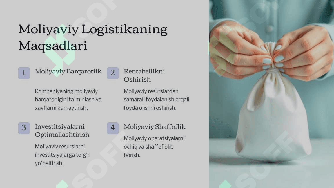 Moliyaviy Logistika Muvaffaqiyatga Erishish Yo'li 4
