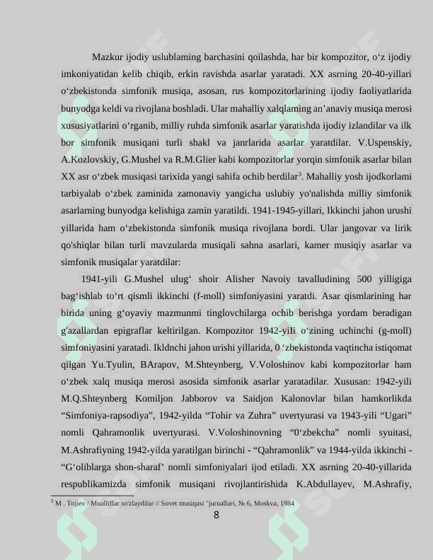 Mirsodiq Tojiyev va maqom 8