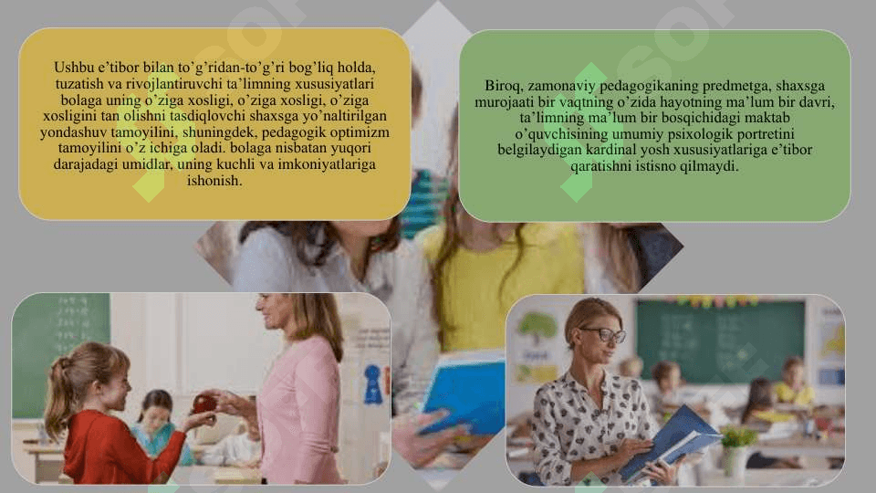 O’QUVCHILARNING  AHLOQIY  RIVOJLANISHINI  DIAGNOSTIKA QILISH 3