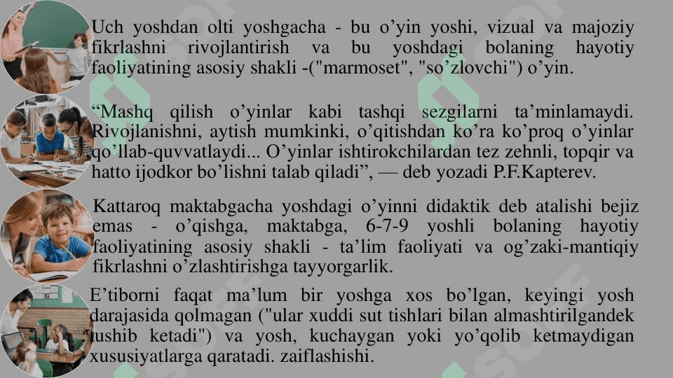 O’QUVCHILARNING  AHLOQIY  RIVOJLANISHINI  DIAGNOSTIKA QILISH 7