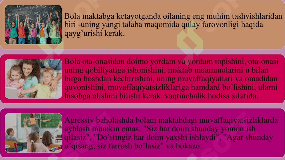 O’QUVCHILARNI PEDAGOGIK TASHXISLASH VA  KORRETSIYALASH YO’LLARI 3