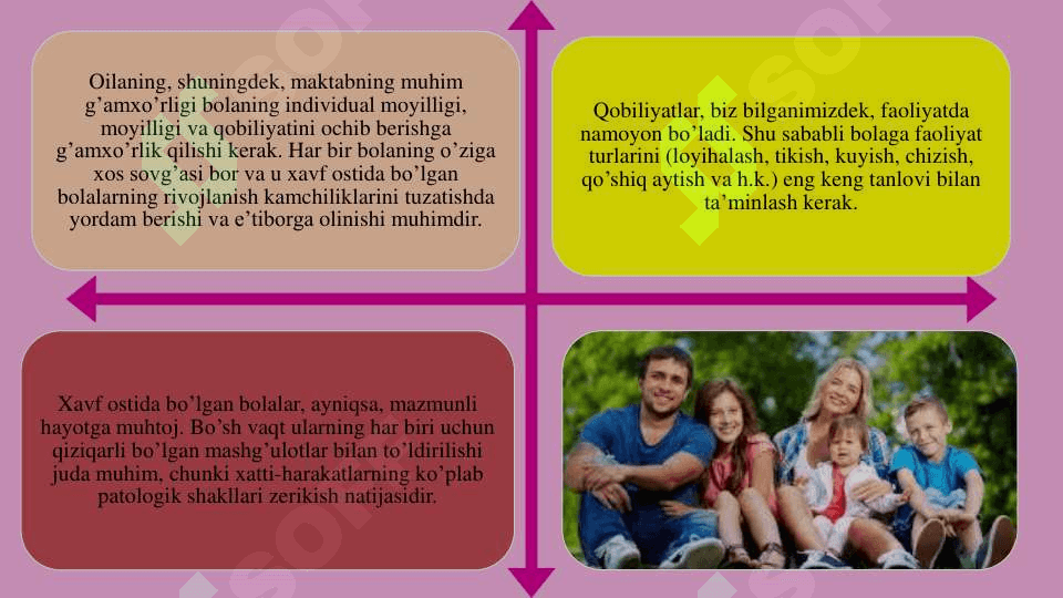 O’QUVCHILARNI PEDAGOGIK TASHXISLASH VA  KORRETSIYALASH YO’LLARI 4