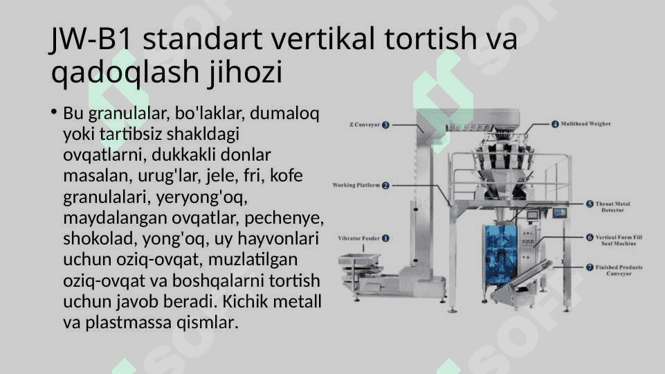 Sochiluvchan qishloq xo`jaligi mahsulotlarini qadoqlash jihozlari 2