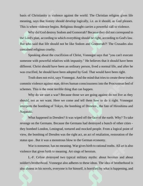 Satiric-science-fiction in words by Kur Vonnegut 8