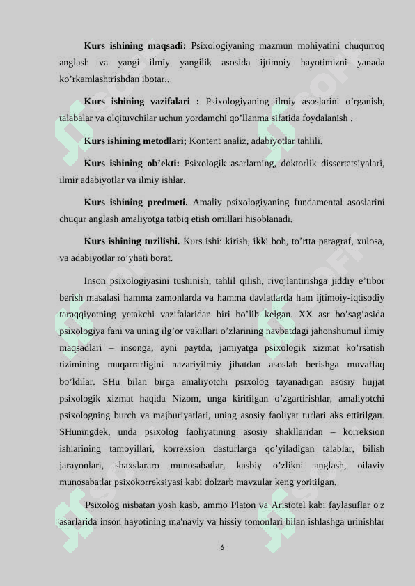 Amaliy psixologiyaning ilmiy asoslari 6