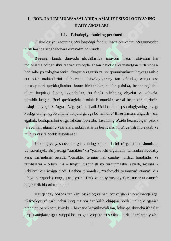 Amaliy psixologiyaning ilmiy asoslari 8