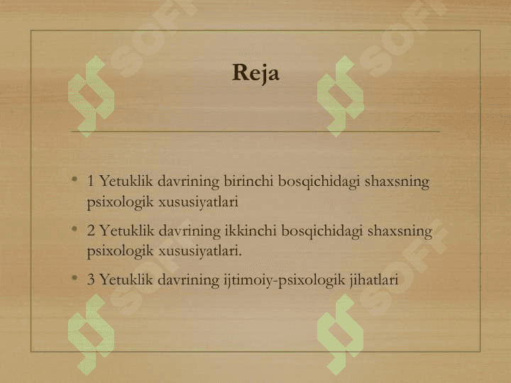 Yetuklik davri 2