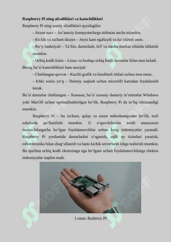 Raspberry Pi va uning dasturiy ekotizimi 5