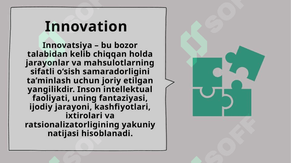 Mavzu:   Turizmda Innovatsiya tushunchasi 2