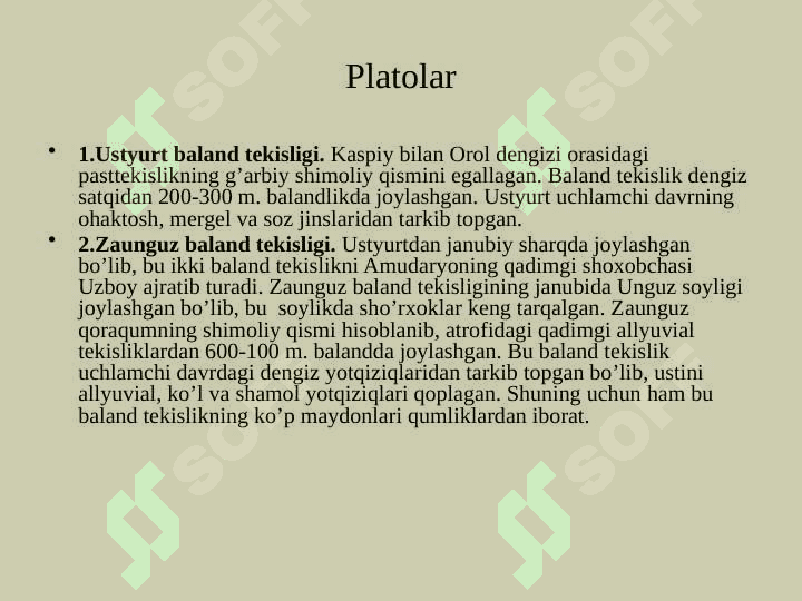 Cho‘l zonasining tuproqlari 3
