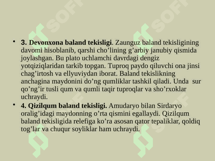 Cho‘l zonasining tuproqlari 4