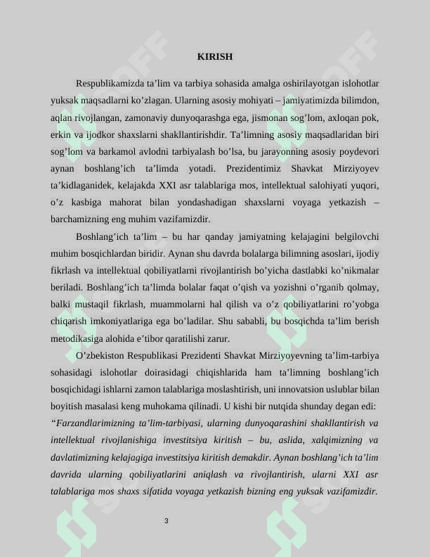 Boshlangʻich sinflarda ʼʼSoʻz tarkibini oʻrgatish metodikasi 2