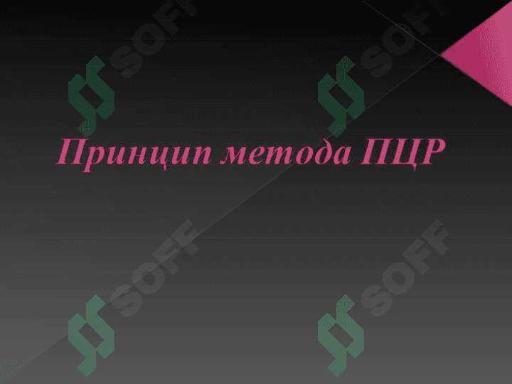 Полимеразно-цепная реакция (ПЦР) и ее применение 4