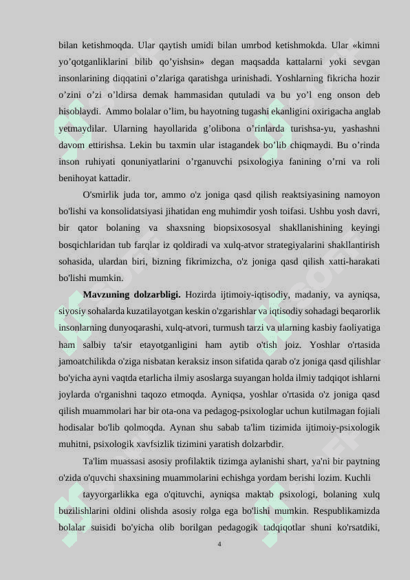 SHAXSNING EMOTSIONAL SOHASINI RIVOJLANISHIGA TA’SIR ETUVCHI OMILLARI 4