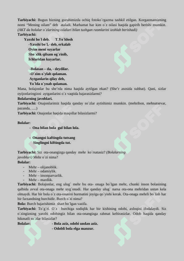 Mening oilam 2
