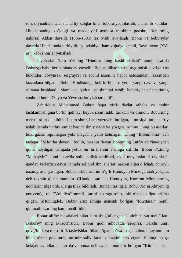Zahiriddin Muhammad Boburning hayoti va ijodi 7